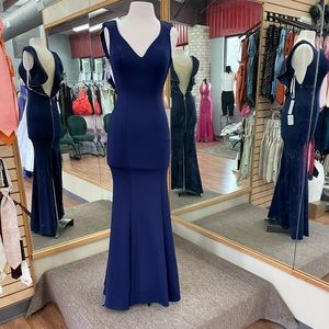 New Listing: Navy Formal Gown by Envious Couture Size 0 make me an offer!